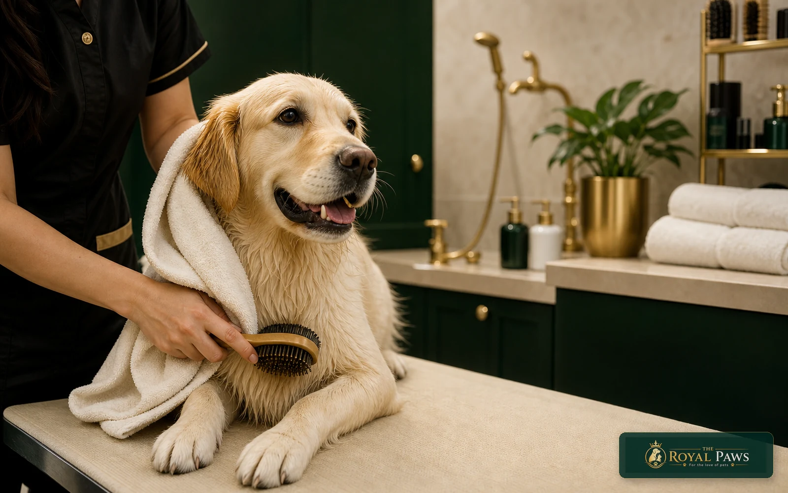 Premium pet grooming care at The Royal Paws in Bathinda